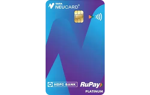 HDFC Bank Tata Neu Plus Credit Card credit card artwork