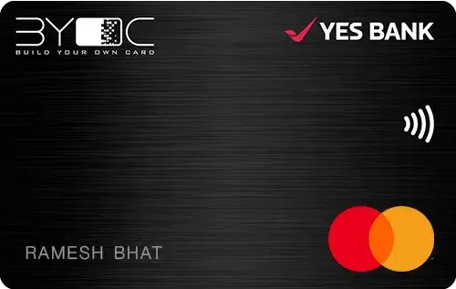 YES Bank BYOC Credit Card credit card artwork
