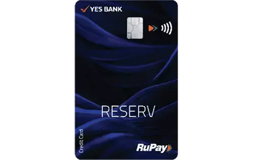 YES Bank RESERV Credit Card credit card artwork