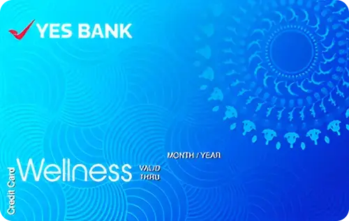 YES Bank Wellness Credit Card credit card artwork