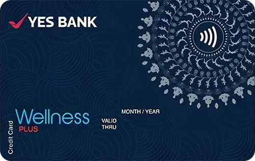 YES Bank Wellness Plus Credit Card credit card artwork