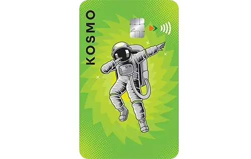 AU KOSMO Credit Card credit card artwork